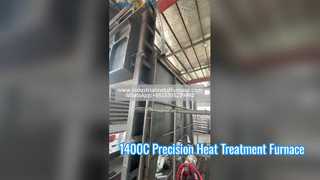 Nauwkeurige temperatuurregeling tot 1400 °C: draaistelhaardoven met weerstandsverwarming