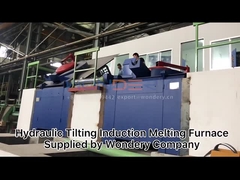 Staal die van het Staalshell industrial induction furnace for van 5T 60Mins het Smeltende 3000KW smelten