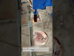 Gasgestookte smeltoven voor aluminiumschroot met vortexsysteem