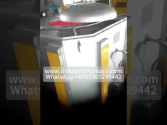 energiebesparende siliconcarbidestaaf elektrische aluminium metal smeltoven