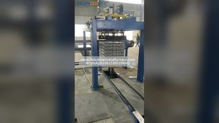 Aluminium ingotsgietmachine + ingotsstapelmachine | Automatische giet- en stapellijn van 6-10 kg