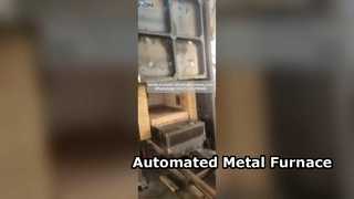 Hoogefficiënte geautomatiseerde gasdraaistelhaard warmtebehandelingsoven | Industriële metalen verwarmingsoplossing