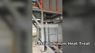 Aluminium snelblusoven voor T6 T4 warmtebehandeling – hoog rendement en nauwkeurige controle
