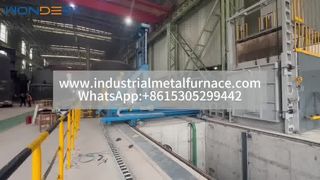 Warmtebehandelingsoven voor vorkheftrucks | Efficiënte warmtebehandeling voor metalen onderdelen en gietstukken met directe Fo