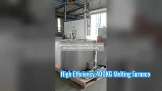 Elektrische weerstand 400 kg ovale smeltkroes smeltoven voor spuitgietinstallaties | WUXI WONDER
