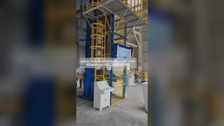 5 ton/uur continu gas-aluminiumsmeltoven | Grootschalige productie van aluminiumoxidesmelten en -staven