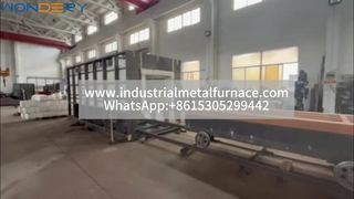 Aanpasbare elektrische trolleyoven | Precisiewarmtebehandeling voor grootschalige industriële onderdelen