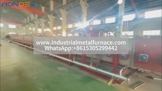 Grote gasgestookte gaasbandoven – Efficiënte warmtebehandeling voor roestvrijstalen buizen