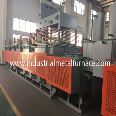 kopen 60600 Support Roller Electrical Mesh Belt Furnace Heat Treatment Furnace for Fasteners online manufacture