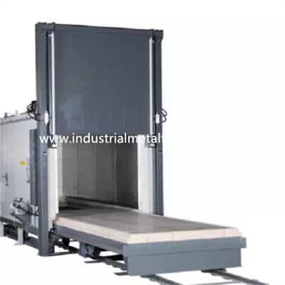 kopen Van de de Thermische behandelingsoven van de lorriehaard het Overhellende Karretje 65KW 18Ton 1100*550*450 online manufacture