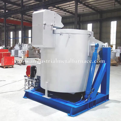 kopen WDL-GRX 1000kg Electric Resistance Furnace with 500°C Max Temperature and Round Silicon Carbide Crucible for Tin Melting online manufacture