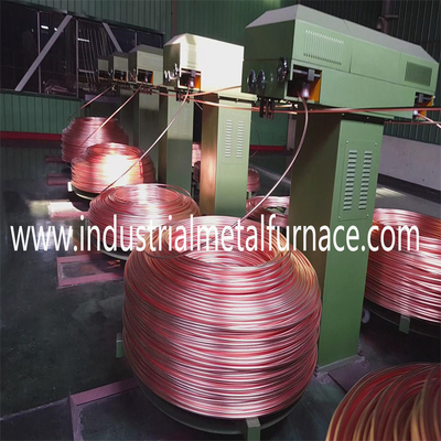 kopen 8 mm opwaartse giet koperstaaf industriële inductieoven online manufacture