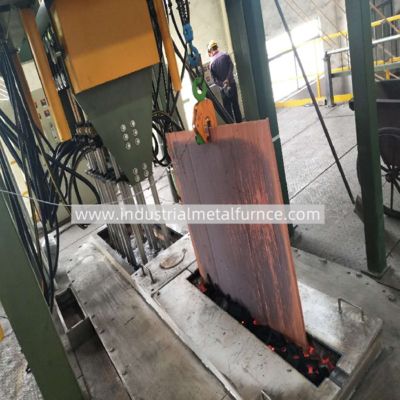 kopen 5000T per Year 8-20mm Copper Rod Upward Continuous Casting Machine Line online manufacture