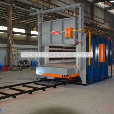 kopen Premium RT3-1300-12 Elektrische verwarming Bogie haardoven voor hoge temperatuur metalen warmtebehandeling online vervaardiging