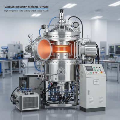kopen Vacuüm Inductie Smeltoven – Hoge Temperatuur Metaal Smeltsysteem | WDL-RLL-50 online vervaardiging