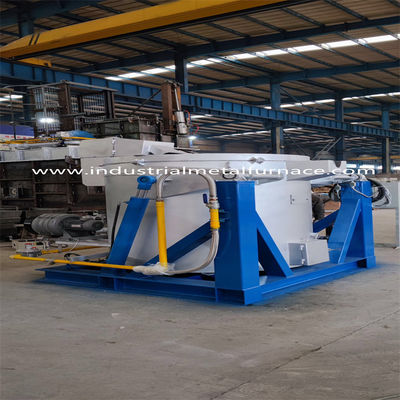 kopen WDL-BCQ-1200 met olie aangedreven kantelende aluminium smeltoven     1,2 ton capaciteit online vervaardiging