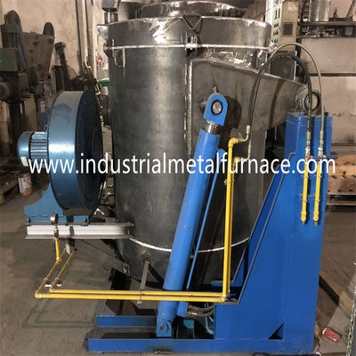 kopen Industriële WDL-RG-350F Kantelbare Koper Smeltoven op Aardgas - 500kg Capaciteit online vervaardiging