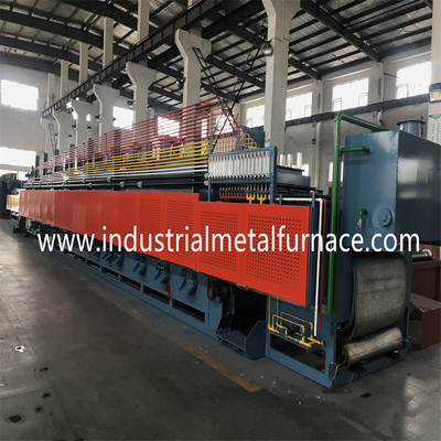 350kg/Hour elektrische weerstand Mesh Belt Furnace Heat Treatment voor Zelf Onttrekkende Schroeven