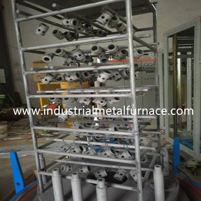 4000kg Vacuüm de Thermische behandelingsprocédé van Pit Gas Nitriding Furnace Wondery