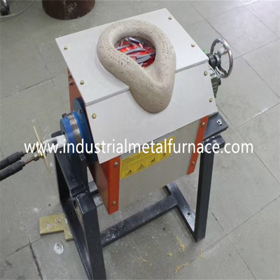 Van de Inductieheater melting steel electrical induction van 1KHZ 15KW de Oven3kg Gietijzer