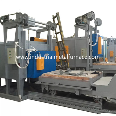 4 van de de Haardthermische behandeling van de strekenlorrie Oven 8000×3500×2300mm Met gas