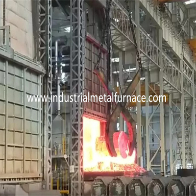 6 streken die van de de Ovenlorrie van de Autobodem de Haardoven 6500×2300×2000mm Met gas ontharden