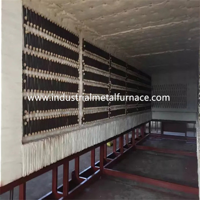 1250℃ elektrooven 3000×1000×1000mm van de Autobodem Onafhankelijke Temperatuurcontrole