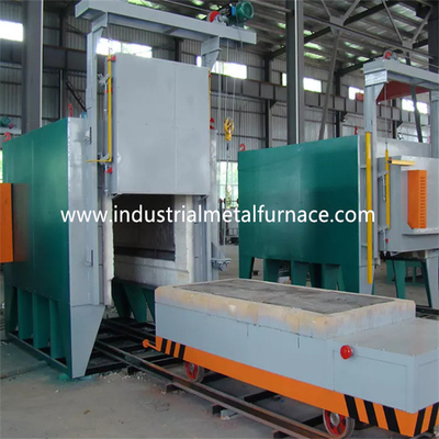 Van de de Haardoven van de Thermische behandelingslorrie de Autobodem met gas 2500×1000×800mm