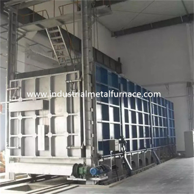 Van de de Thermische behandelingsauto van de lorriehaard de Bodemoven Oven Tilting Trolley Fast Quenching 320KW