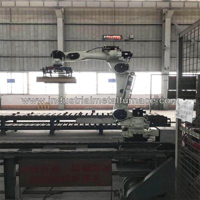 6.5kg automatische Aluminiumbaar het Stapelen Machine met Robot 1200mm van Siemens