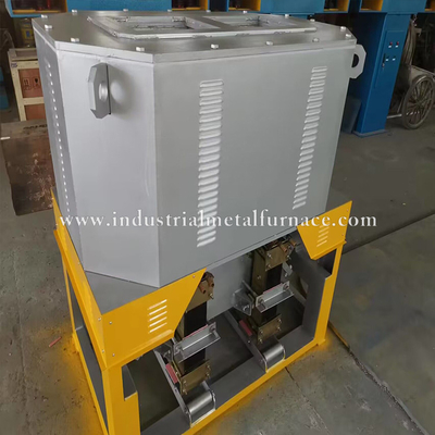 200KW twee het Koper Smeltende Oven die van de Badinductie voor Ernst 500kg/H gieten