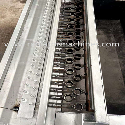Handleiding 1 ton / dag Warmdipp galvaniserende oven Intelligente temperatuurregelsysteem voor bevestigingsmiddelen Schroeven moeren Nagels