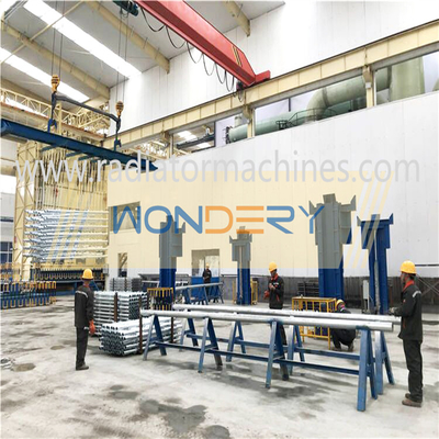 Handleiding 1 ton / dag Warmdipp galvaniserende oven Intelligente temperatuurregelsysteem voor bevestigingsmiddelen Schroeven moeren Nagels