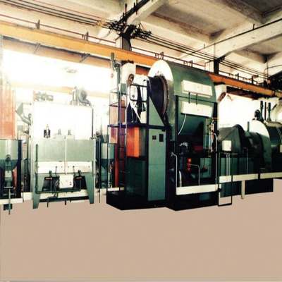 300kg/H de roterende Bal van het Typestaal Mesh Belt Heat Treatment Aluminium die Roterende Oven smelten