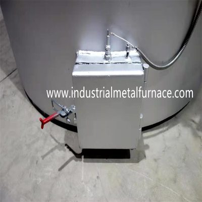 100kg Industriële het Aluminium Smeltende Oven van het ijzerstaal