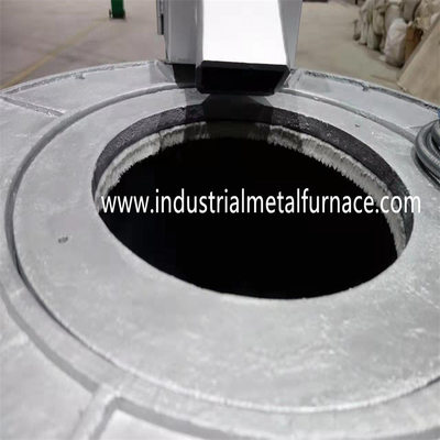 Van het het Gietijzerzink van het 650 Graad400kg Aardgas het Gietijzer Smeltende Oven 200Kg/Hr