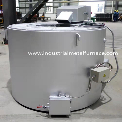 Van het het Gietijzerzink van het 650 Graad400kg Aardgas het Gietijzer Smeltende Oven 200Kg/Hr