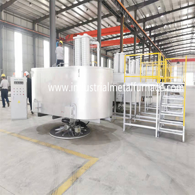 Roterende Industriële Aluminium Smeltende Oven