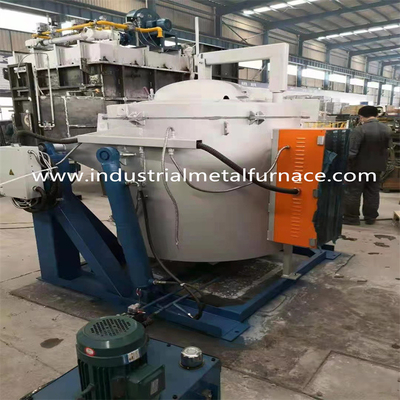 Het Overhellen van 850 Gr. Hydraulische Aluminiumsmeltkroes het Smelten Oven Industriële Elektrische Weerstand
