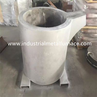 Gietend 540mm Aluminium Smeltende Gieterij de Gesmolten Gietlepels van de Aluminiumoverdracht