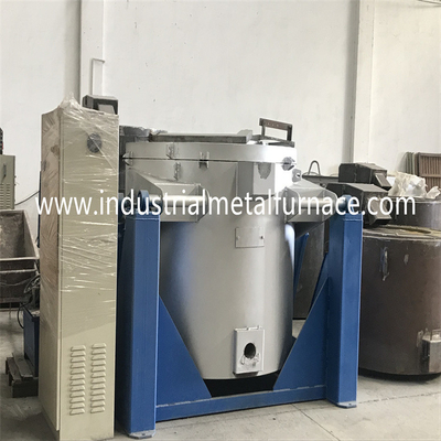 PID Overhellende Type Smeltkroes Smeltende Oven Met gas voor Aluminiumlegering 1000kg
