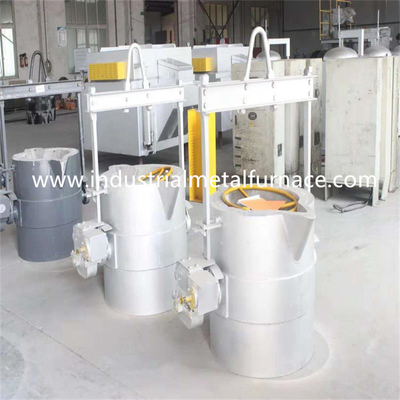 Gietend 540mm Aluminium Smeltende Gieterij de Gesmolten Gietlepels van de Aluminiumoverdracht