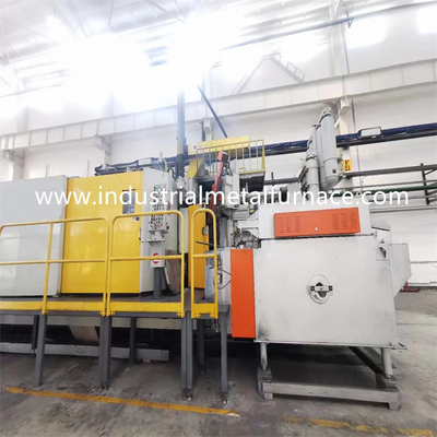 Elektrische 2500kg-het Aluminiuminductie Heater Melting Steel Immersion Type van de Holdingsoven