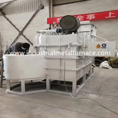 van de het Aluminiumholding van 9400Kcal/KG 10000Kg de Oven het Oliegestookte Aluminium Smelten