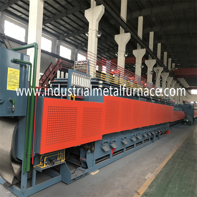 De isothermische Elektrische Onthardingsoven van Spheroidizing Mesh Belt Furnace Push Rod