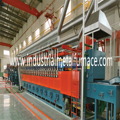 Van de Rolmesh belt furnace high temperature van de brandstofsteun de Riemtransportband Met gas 2500 KG/Hr