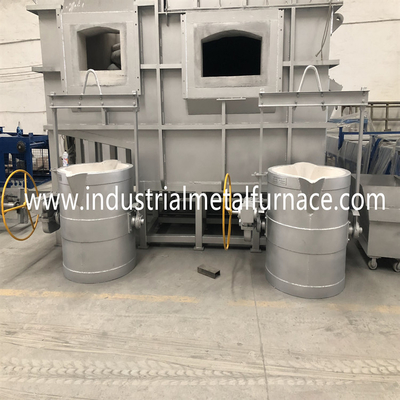 van de het Aluminiumholding van 350kg 18KW van de de Oven Automatisch Elektrisch Verticaal Gietlepel de Voorverwarmerce