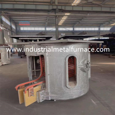 200kg van de de Inductie Middelgrote Frequentie van het Gietijzeraluminium Smeltende de Inductie Smeltende Oven