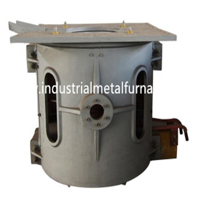 300kg Oven van de 1150 Graad de Industriële Inductie voor Koper Smeltend Aluminium Shell