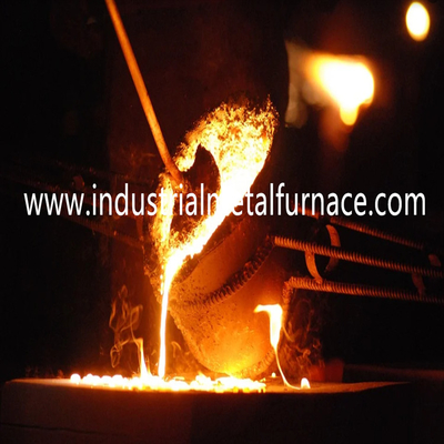 Staal die van het Staalshell industrial induction furnace for van 5T 60Mins het Smeltende 3000KW smelten